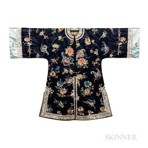 Embroidered Informal Robe