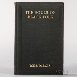 Du Bois, W.E. Burghardt (1868-1963) The Souls of Black Folk.