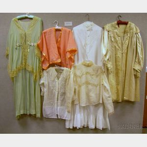 Group of 19th/Early 20th Century Nightwear