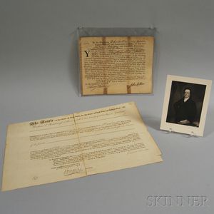 Two Late 18th and Early 19th Century Signed Appointments