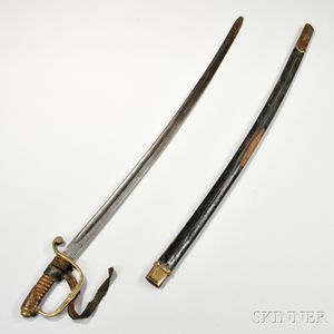 Russian Sword and Scabbard