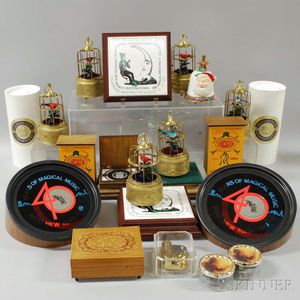 Collection of "Musical Box Society" Souvenir and Other Boxes