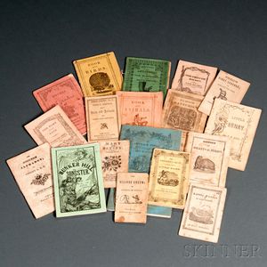 Collection of Miniature 19th Century Chapbooks