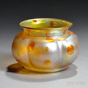 Art Glass Vase, Probably Loetz