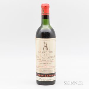 Chateau Latour 1961, 1 bottle
