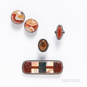 Group of Agate Jewelry