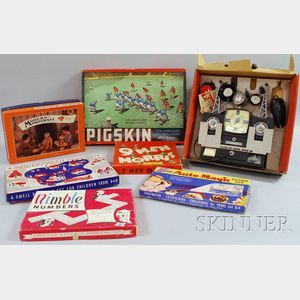 Seven Board and Construction Games