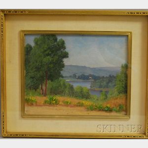American School, 20th Century Landscape with Distant View