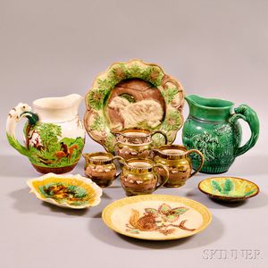 Ten Pieces of English Pottery