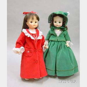 Two Madame Alexander Dolls in Original Boxes