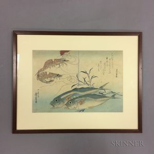 Utagawa Hiroshige (1797-1858) Woodblock Print