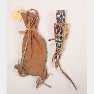 Two Beaded Southern Plains Items