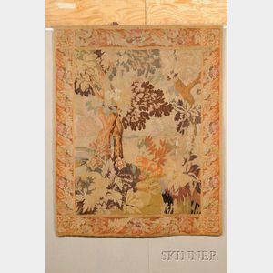 Brussels-style Wool Verdure Tapestry