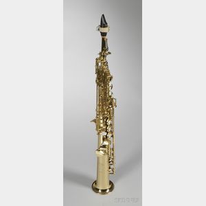 French B Flat Soprano Saxophone, Henri Selmer, Paris, 1995, Series III