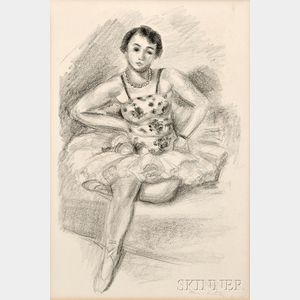 Henri Matisse (French, 1869-1954) Danseuse assise en haut