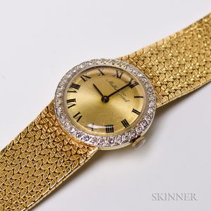 Mathey Tissot 14kt Gold and Diamond Lady's Wristwatch