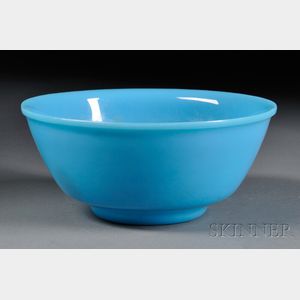 Blue Peking Glass Bowl