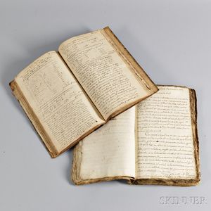 Spanish Language Manuscript Letter Book Regarding Shipping, 1797-1817.