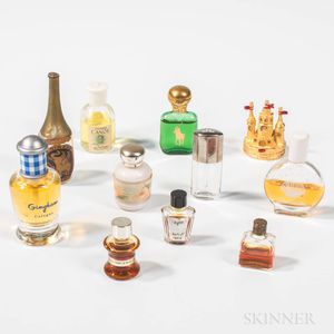 Ten Miniature Perfumes