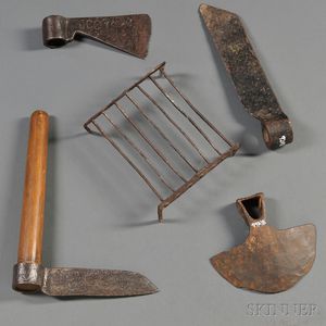 Group of Iron Objects