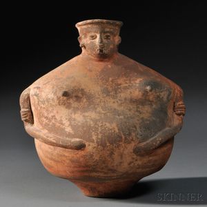 Pre-Columbian Female Effigy Vessel