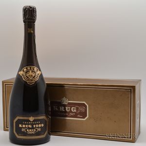 Krug Vintage Champagne 1989, 1 bottle (ogb)