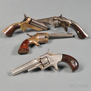 Four Spur Trigger Revolvers