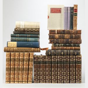 Decorative Bindings, Sets, Thirty-two Volumes, Groups of Sets and Single Volumes.
