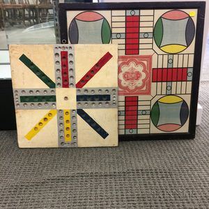 Two Painted Game Bboards