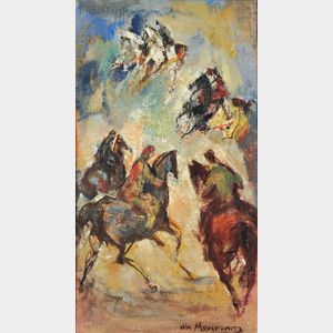 William Meyerowitz (American, 1887-1981) Horses