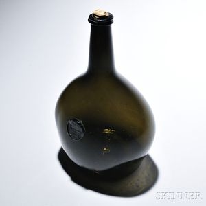 Isaac Beers Sealed Wine Bottle