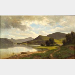 Nicolay Tysland Leganger (American, 1832-1905) Lake George