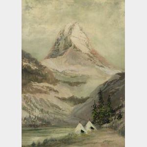 George F. Hammond (American, b. 1855) Mt. Assinniboine, Alberta, Canada