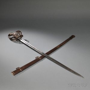 Identified Model 1850 Non-regulation Foot Officer's Sword