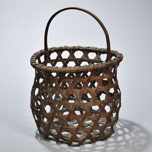 Woven Splint Cheese Weave Clam Basket