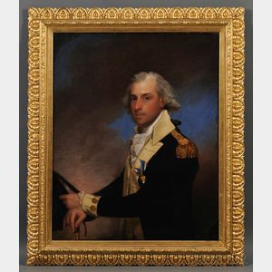 After Gilbert Stuart, Possibly Mary Rutherford (Clarkson) Jay (New York, 1786-1838) Portrait of General Matthew Clarkson (1758-1825). U
