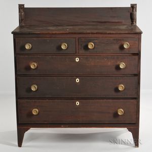 Federal Chest of Five Drawers