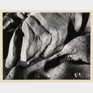 Ansel Adams (American, 1902-1984) Rocks and Limpets, Point Lobos, California