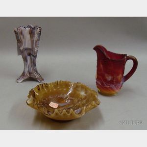 Three Pieces of Imperial Glass