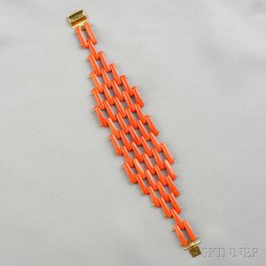 Coral Bracelet