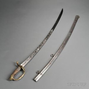 Model 1850 Non-regulation Foot Officer's Sword