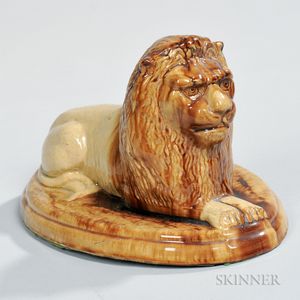 Rockingham Glazed Lion