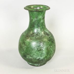Chinese Bronze Gu-form Vase