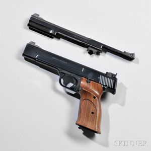 Smith & Wesson Model 41 Target Pistol with Extra Barrel