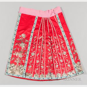 Han-style Pleated Apron Skirt, Baizhequn