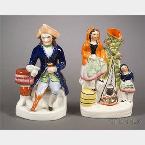 Two Staffordshire Character Figures