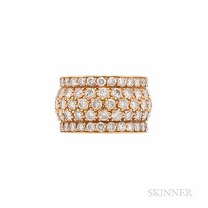 Cartier 18kt Gold and Diamond Ring