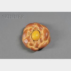 Jeff Koons (American, b. 1955) Bread With Egg (Yellow)