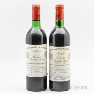 Chateau Cheval Blanc 1983, 2 bottles