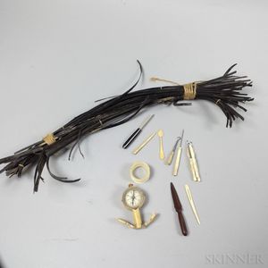 Small Group of Sailor-made Objects and Baleen. 